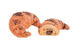 Croissant héritage con cioccolato e nocciola "tonda gentile trilobata" Mediterranea Surgelati Teramo Abruzzo